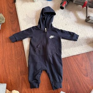 Nike Midnight Blue Kids Footie One Piece